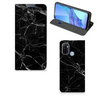 OPPO A53 | A53s | Standcase | Marmer Zwart - Origineel Cadeau Vader
