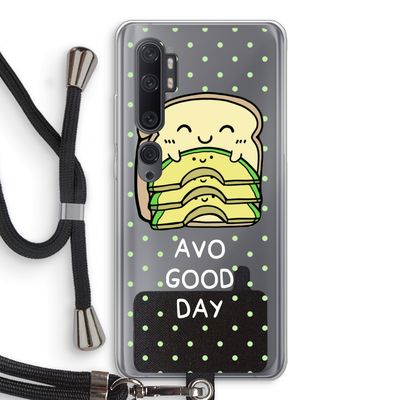 Avo Good Day: Xiaomi Mi Note 10 Pro Transparant Hoesje met koord