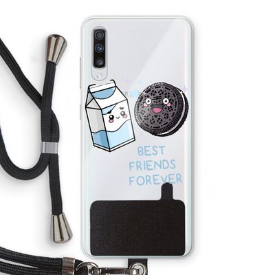 Best Friend Forever: Samsung Galaxy A70 Transparant Hoesje met koord