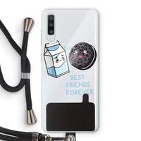 Best Friend Forever: Samsung Galaxy A70 Transparant Hoesje met koord