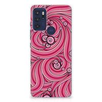 Motorola Moto G60s Hoesje maken Swirl Pink - thumbnail