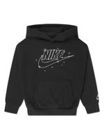 Nike Kids hoodie en jersey à logo imprimé - Noir - thumbnail