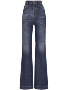 Dolce & Gabbana high-rise flared jeans - Bleu