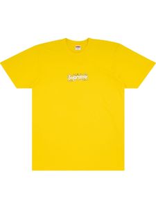 Supreme t-shirt à logo imprimé - Jaune