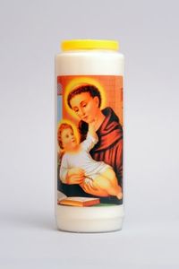 Traditionele Kerkkaars - Noveenkaars H. Antonius - 1 stuk