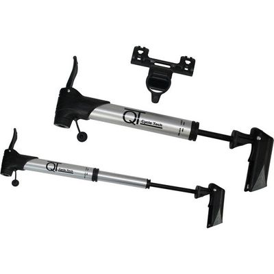 Qtcycletech qt mini pomp leon dv/sv/av 23 cm met houder blister 1304430