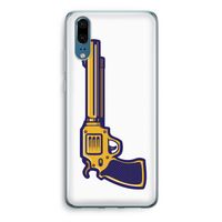 Pew Pew Pew: Huawei P20 Transparant Hoesje