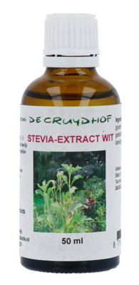 Cruydhof Stevia Extract Wit 50ml