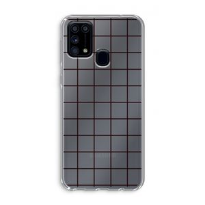 Rooster: Samsung Galaxy M31 Transparant Hoesje
