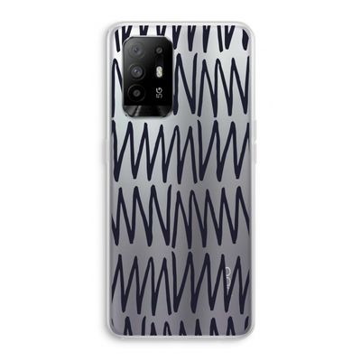 Marrakech Zigzag: Oppo A95 5G Transparant Hoesje