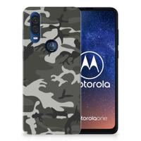 Motorola One Vision | TPU bumper | Army Light