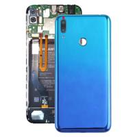 Originele batterij terug te dekken met camera lens & kant toetsen voor Huawei Y7 Prime (2019) (blauw)