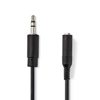Nedis Stereo-Audiokabel | 3,5 mm Male | 6,35 mm Female | 0.2 m | 1 stuks - CAGP22550BK02 CAGP22550BK02