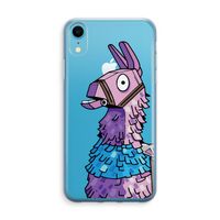 Lama: iPhone XR Transparant Hoesje