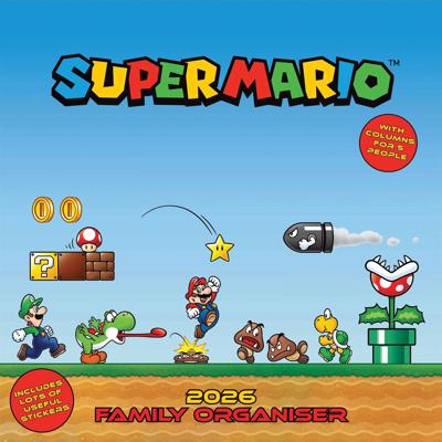 Super Mario Familie Planner 2026