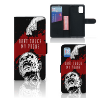 Samsung Galaxy A31 Portemonnee Hoesje Zombie Blood