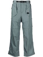 Spoonyard pantalon à coupe droite - Bleu