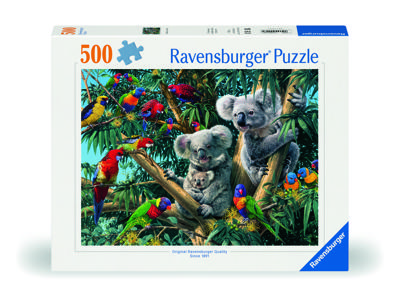 Ravensburger puzzel Koalas in de boom 500 stukjes
