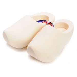 Houten klompjes 10 cm, 2st.