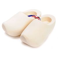 Houten klompjes 10 cm, 2st.