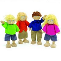 Pintoy Poppen Familie Happy voor Poppenhuis Pintoy Poppen Familie Happy voor Poppenhuis