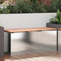 Tuinbank Zilver 100 x 40 x 43 cm Roestvrij staal