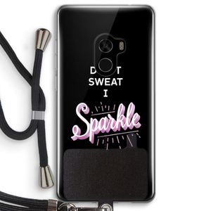 Sparkle quote: Xiaomi Mi Mix 2 Transparant Hoesje met koord