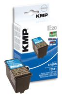 KMP Inktcartridge vervangt Epson T0511 Compatibel Zwart T0511 0966,0001