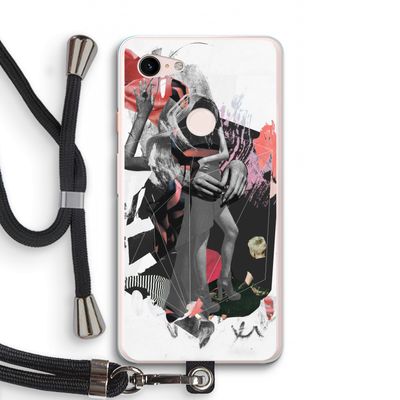 Dissimulation du réel: Pixel 3 XL Transparant Hoesje met koord