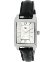 Horlogeband Tommy Hilfiger TH-74-1-25-0784 / 1710190 / 1710195 / 679301046 / 1046 / Leder Zwart 20mm - thumbnail