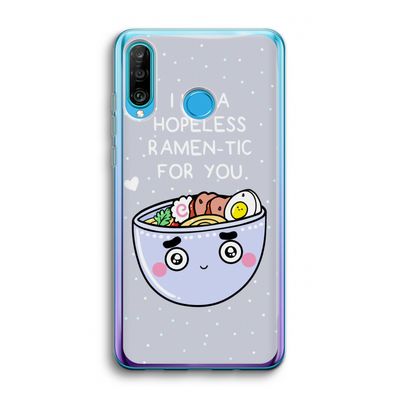 I'm A Hopeless Ramen-Tic For You: Huawei P30 Lite Transparant Hoesje