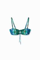 Tie-dye bandeau-bikini - GREEN - L Tie-dye bandeau-bikini - GREEN - L