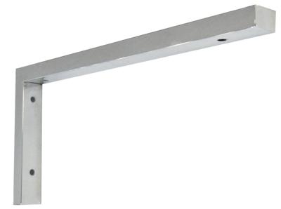 Wiesbaden chroom L- supportbeugel 46x22