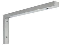Wiesbaden chroom L- supportbeugel 46x22