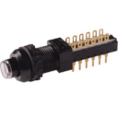 C & K Switches F6UEEAU Druktoets 50 V, 30 V/DC 1 stuk(s) Bulk