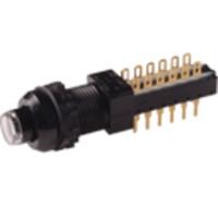 C & K Switches F6UEEAU Druktoets 50 V, 30 V/DC 1 stuk(s) Bulk