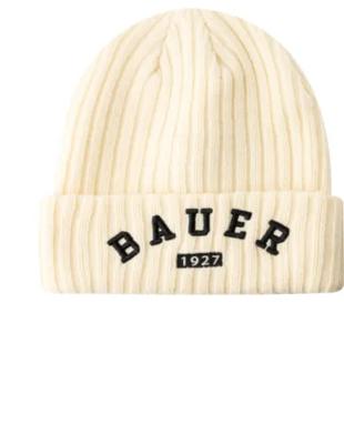 Bauer Muts Ribbed Knit Toque S25 (cream) Sr. Cream