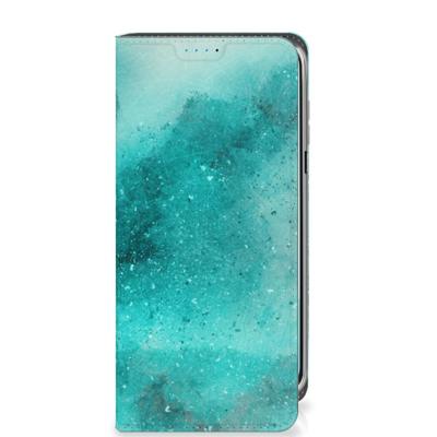 Bookcase Samsung Galaxy A16 5G/4G Painting Blue