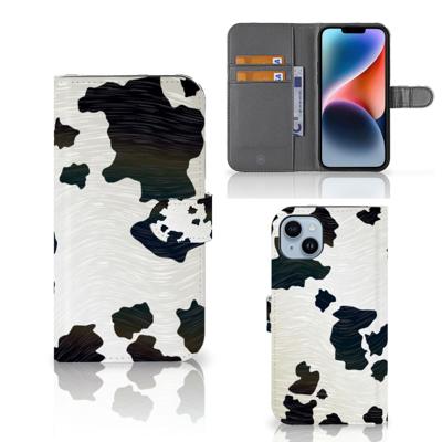 iPhone 15 Plus | Telefoonhoesje | Met pasjeshouder | Koeienvlekken iPhone 15 Plus | Telefoonhoesje | Met pasjeshouder | Koeienvlekken