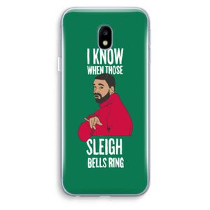 Sleigh Bells Ring: Samsung Galaxy J3 (2017) Transparant Hoesje