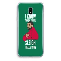 Sleigh Bells Ring: Samsung Galaxy J3 (2017) Transparant Hoesje