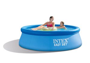 Intex 28112GN bovengronds zwembad Opblaasbaar zwembad Rond Blauw