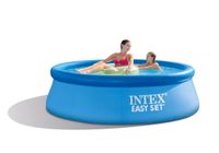 Intex 28112GN bovengronds zwembad Opblaasbaar zwembad Rond Blauw - thumbnail