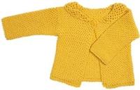 Alta Moda Cotolana Babyvest Haakpakket 74/80 Yellow