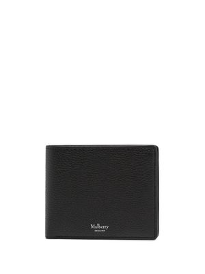 Mulberry portefeuille en cuir grainé - Noir