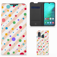 Samsung Galaxy A40 Hoesje met Magneet Dots