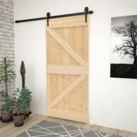 Deur 100x210 cm massief grenenhout
