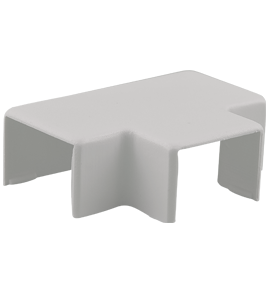 T-stuk kabelgoot wit 10x10mm RAL 9010 Canalit 912910