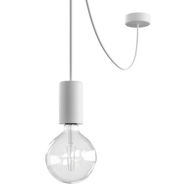 Hanglamp buiten glad IP65 e27 fitting 5 meter