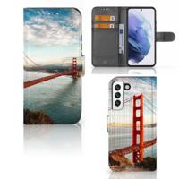 Samsung Galaxy S22 | Flip Cover | Golden Gate Bridge